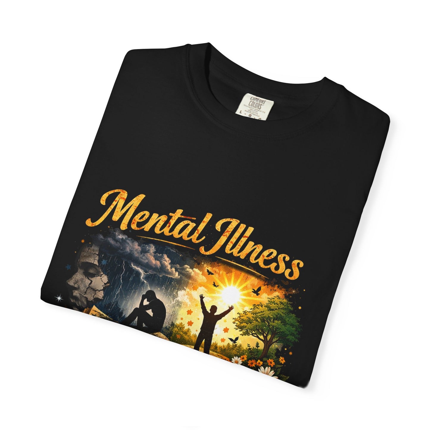 Mental Illness Is A Chapter T-Shirt — Inspirational  Tee