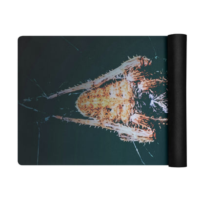 Trying to Sleep Here Yoga Mat – Spider Design, Non-Slip Grip